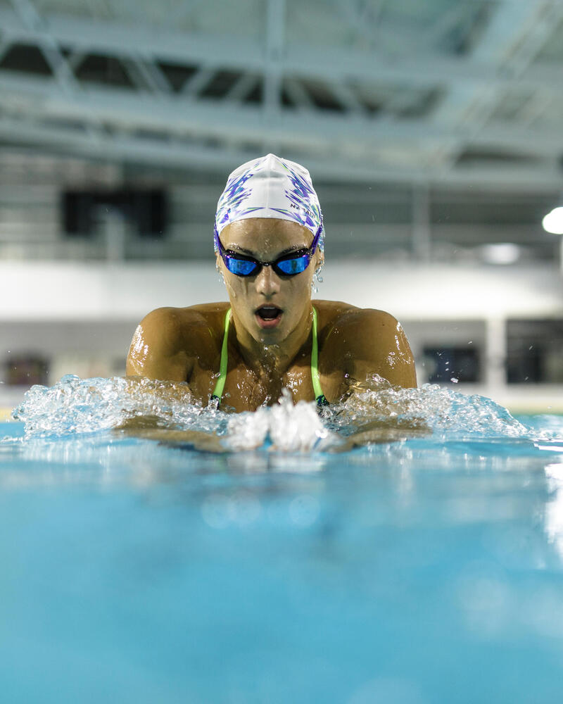 Swimming Goggles Mirrored Lenses B-FAST 900 Blue