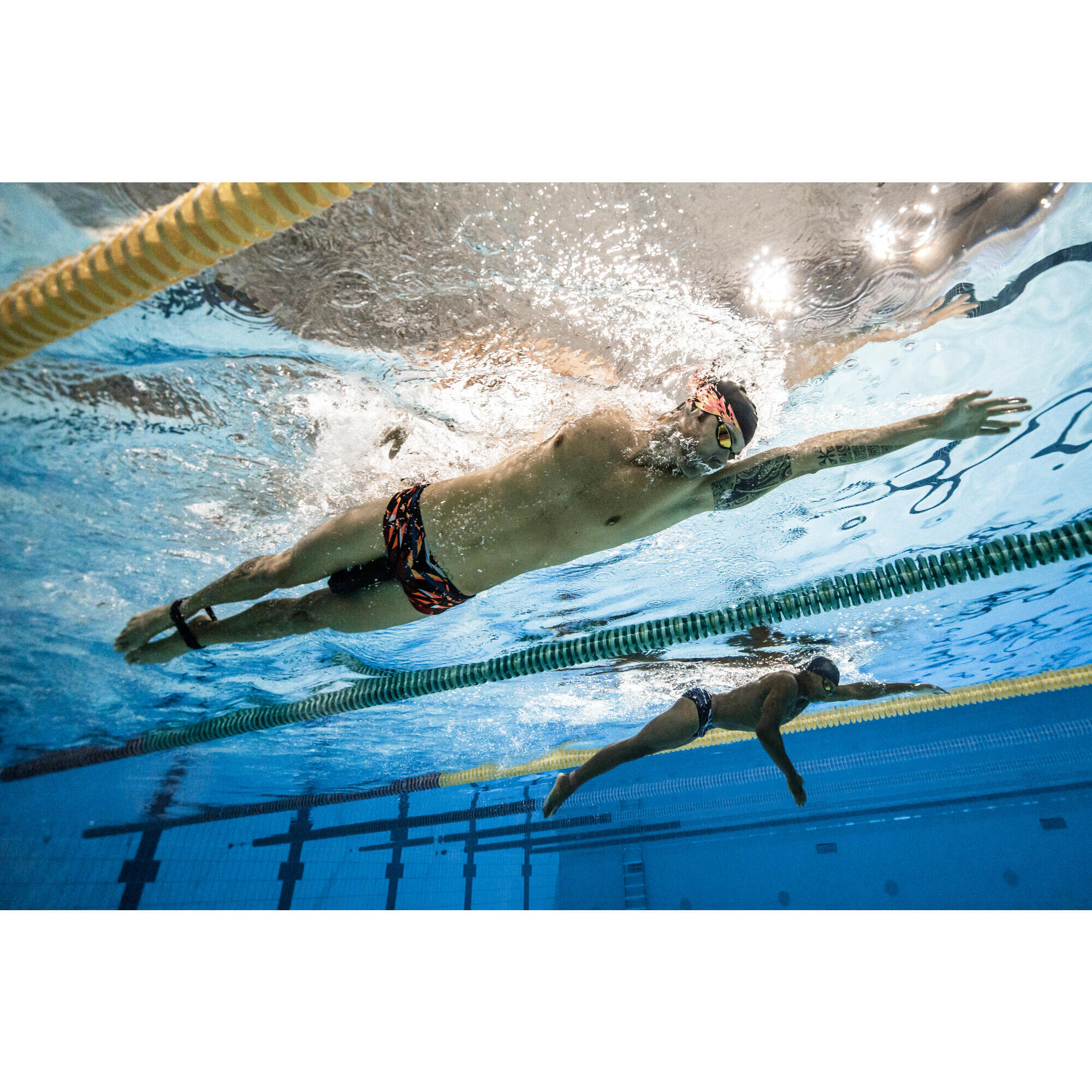 ELASTIQUE DE NATATION POUR CHEVILLES 900 NOIR NABAIJI Decathlon