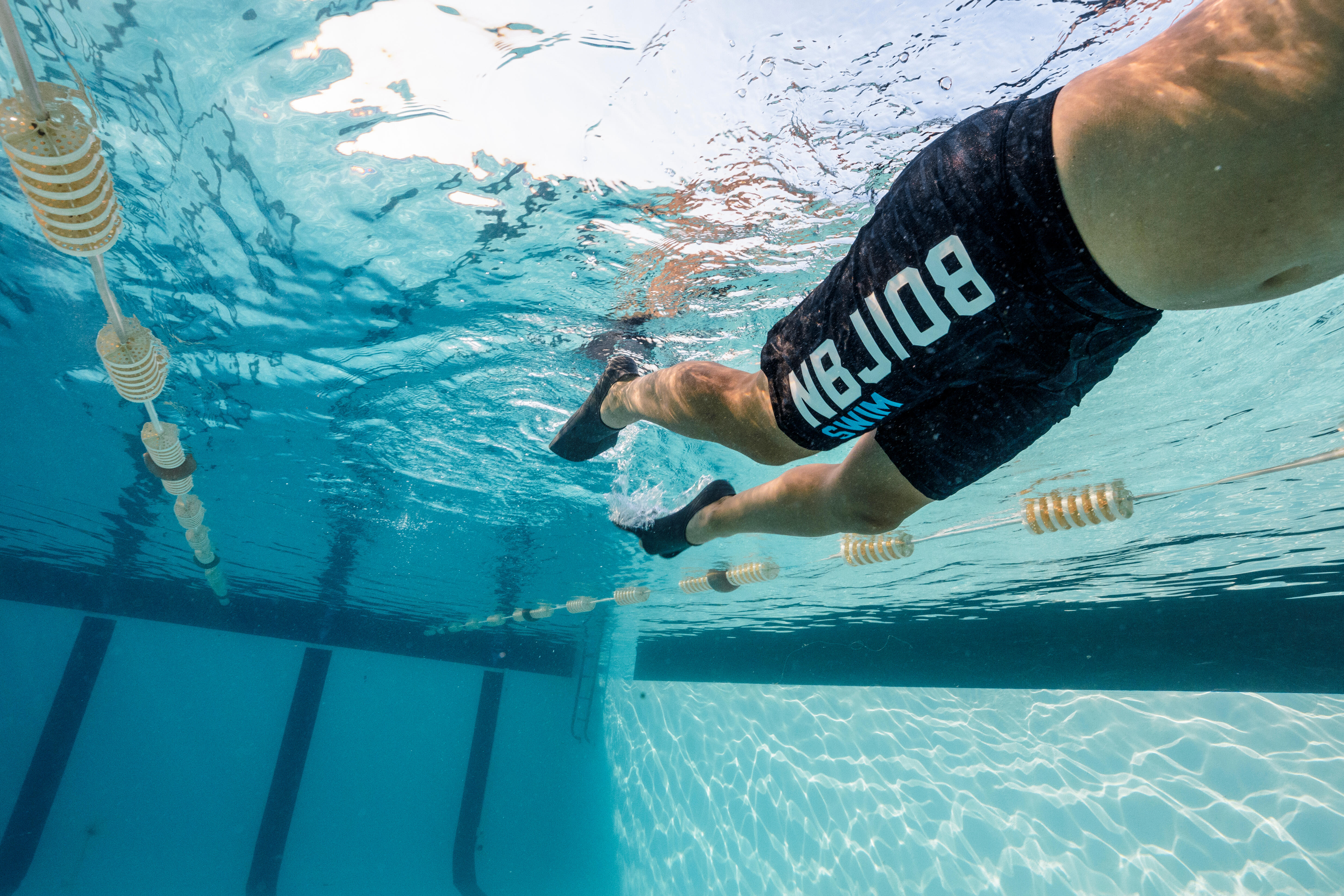 Palmes d'entraînement grandes tailles Mad Wave - Natation - Entretien  Physique