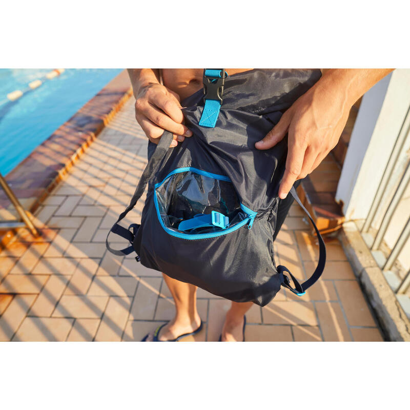 Rucksack für Schwimmsport - Lighty marineblau