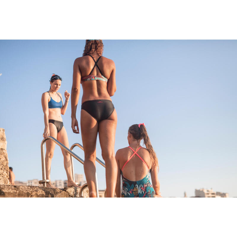 Kadın Standart Kesim Bikini Altı - Siyah - VEGA