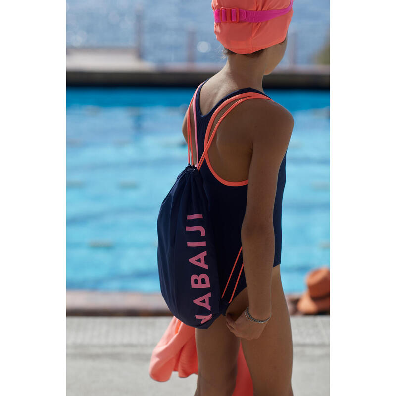 Kit nuoto bambina START costume, occhialini, cuffia, telo, sacca