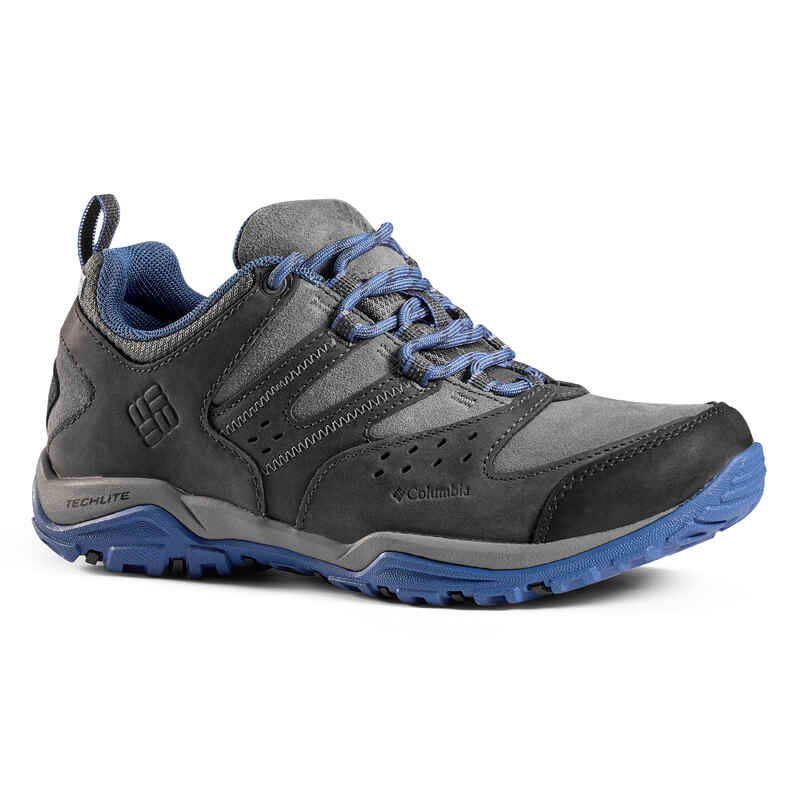Women’s Leather Waterproof Walking Shoes Columbia Peakfreek Leather Decathlon