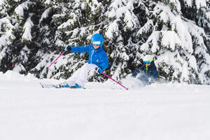 SKI FILLE PANATLON BLANC