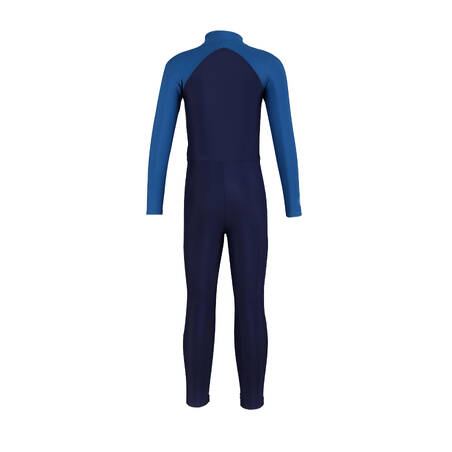 Baju Renang Wetsuit Anak Laki-Laki 100 - Mask Blue