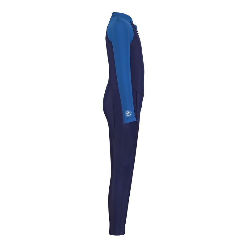 Schwimmanzug Jungen Combiswim - 100 blau