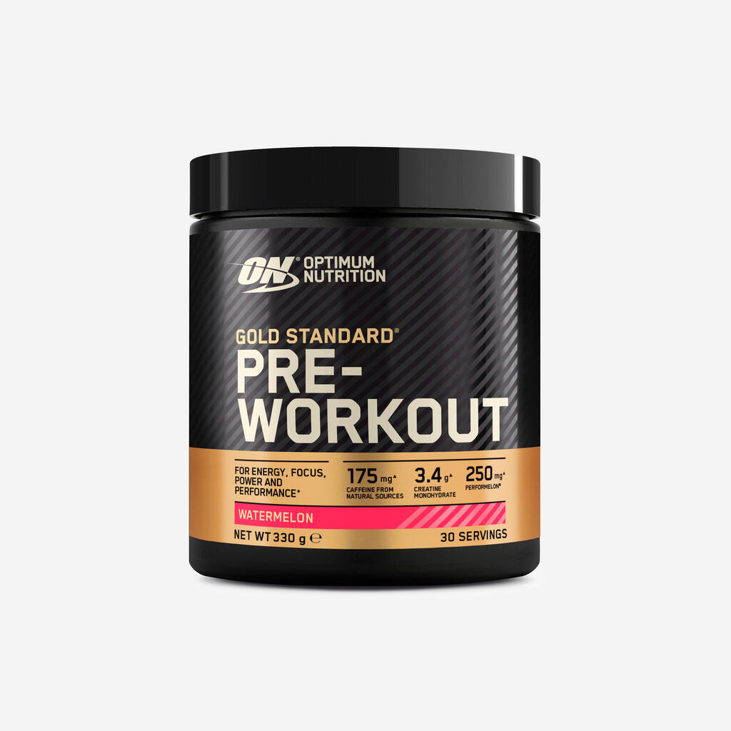 ПРЕДТРЕНИРОВЪЧЕН ПРОДУКТ OPTIMUM NUTRITION GOLD 330 Г, ДИНЯ