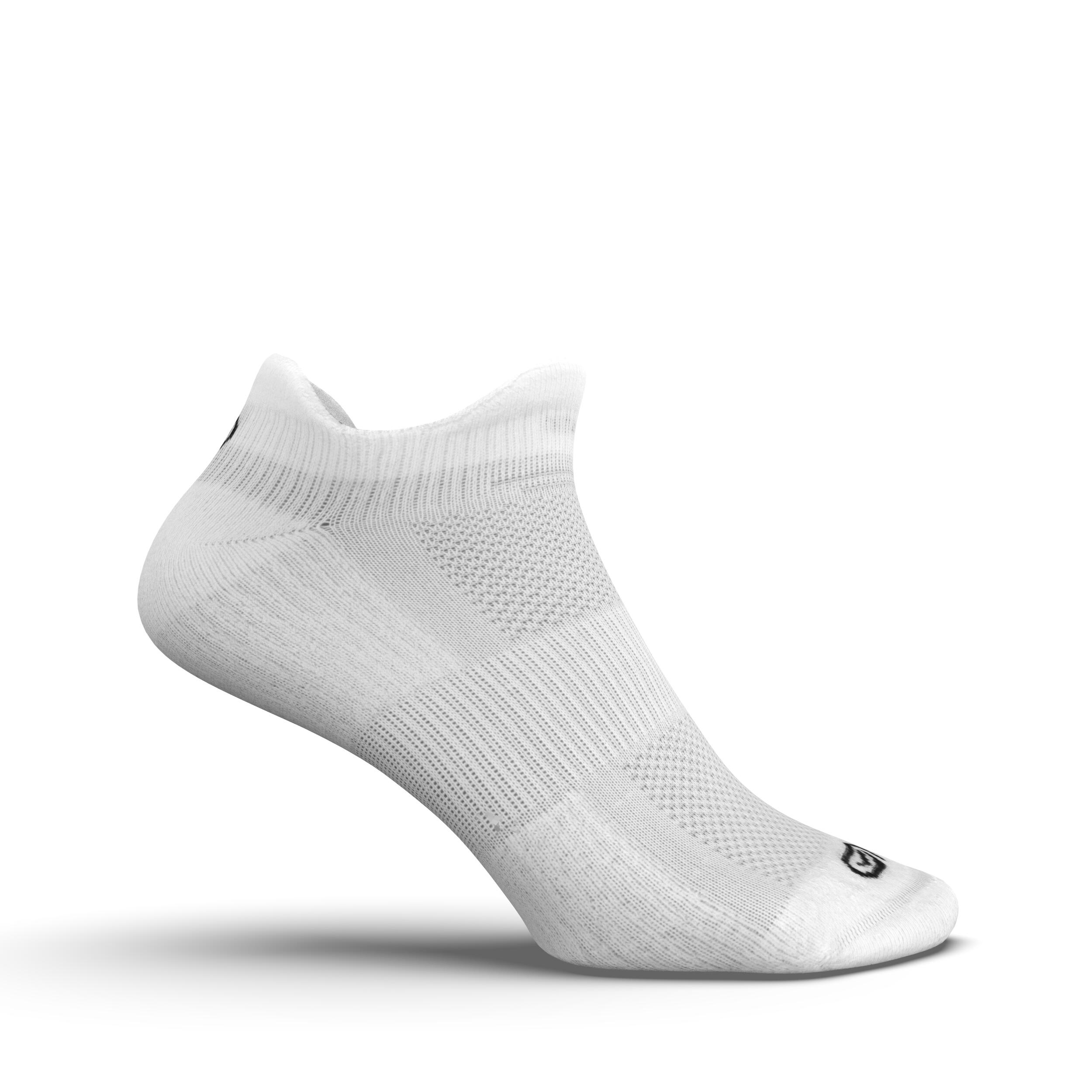 INVISIBLE COMFORT RUNNING SOCKS 2-pack - WHITE 5/9