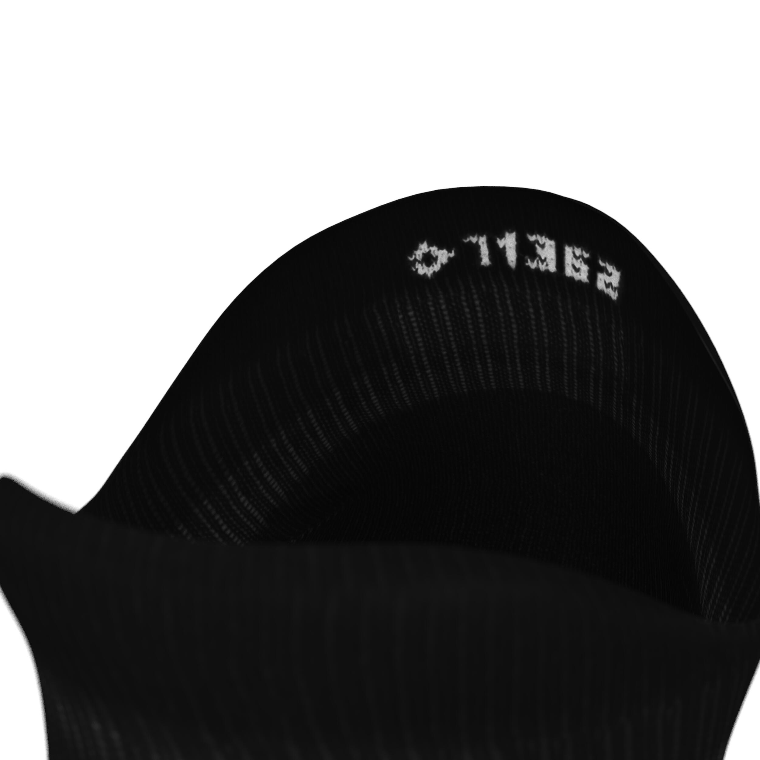 INVISIBLE COMFORT RUNNING SOCKS 2-pack - BLACK 9/9