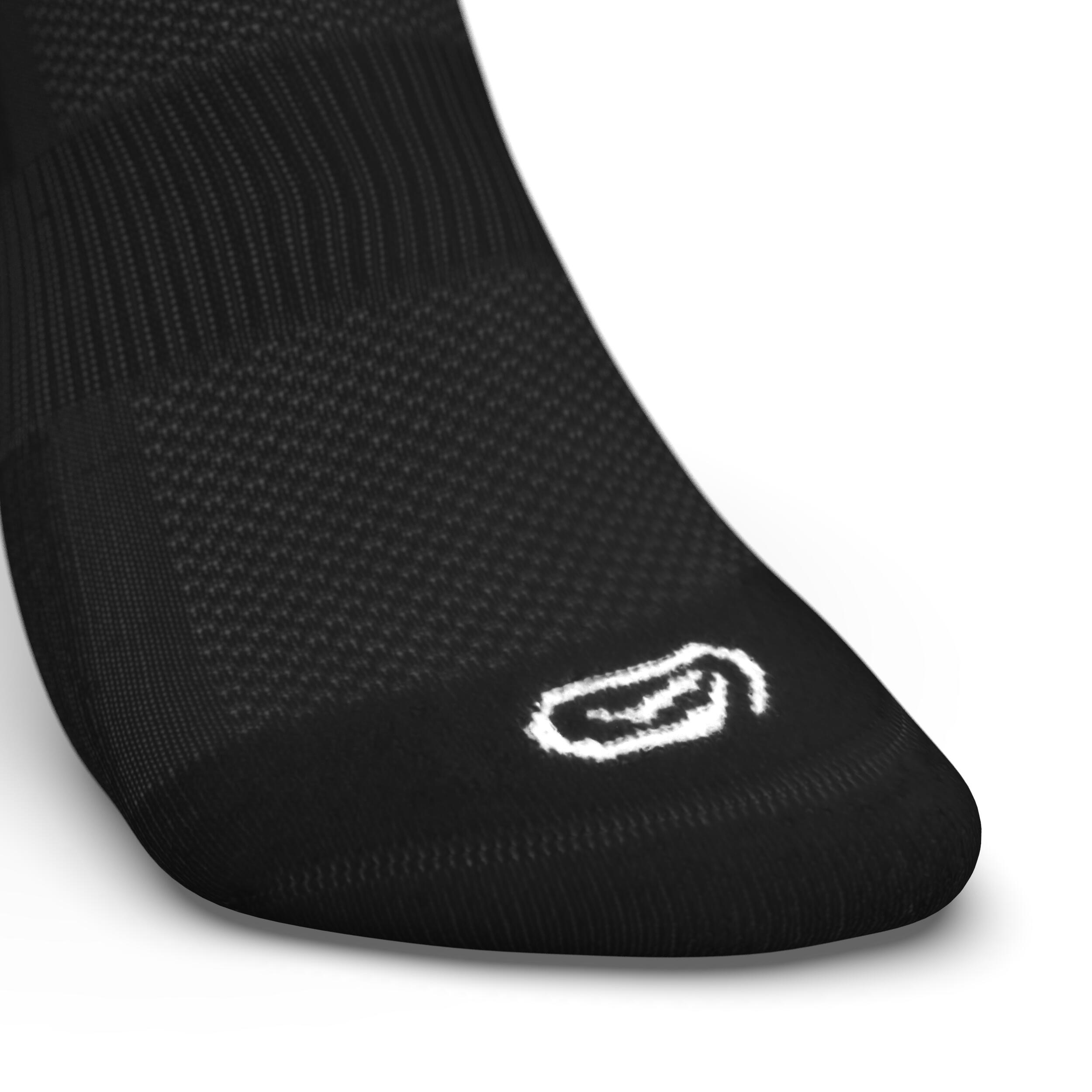 INVISIBLE COMFORT RUNNING SOCKS 2-pack - BLACK 6/9