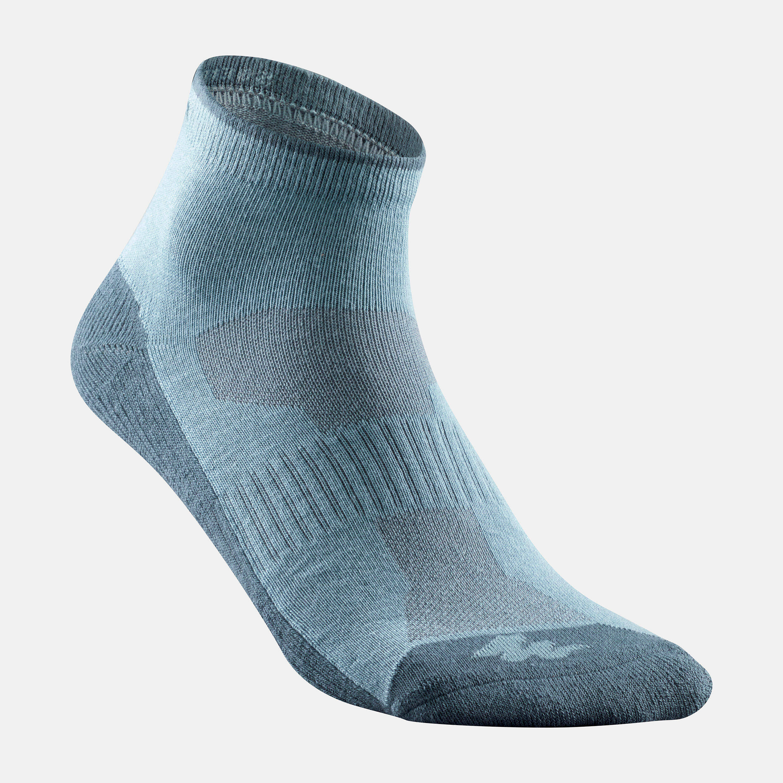 Country walking socks - NH 100 Mid - X 2 pairs - Blue -  3