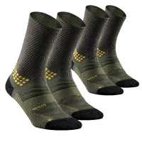 Chaussettes randonnée - Hike 900 High Kaki - lot de 2 paires