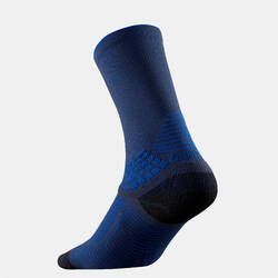 Hiking socks - Hike 500 High Blue x2 pairs 