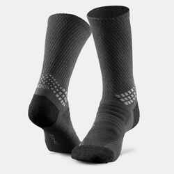 CALCETINES SENDERISMO DE NIEVE ADULTOS SH100 CAÑA ALTA WARM NEGRO -  Decathlon