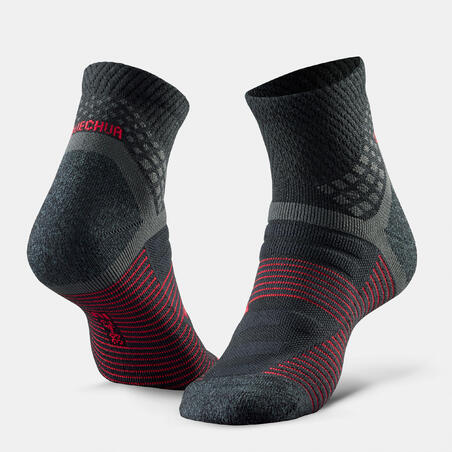 Hiking socks - MH900 Mid x2 pairs black