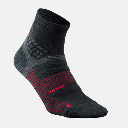 Pusilgės kojinės „Hike 900“, 2 poros, juodos