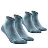 Country walking socks - NH 100 Mid - X 2 pairs - Blue