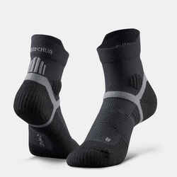 2 pairs of kids’ mid-height king socks MH500