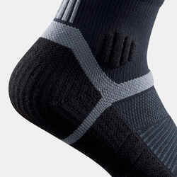 2 pairs of kids’ mid-height king socks MH500