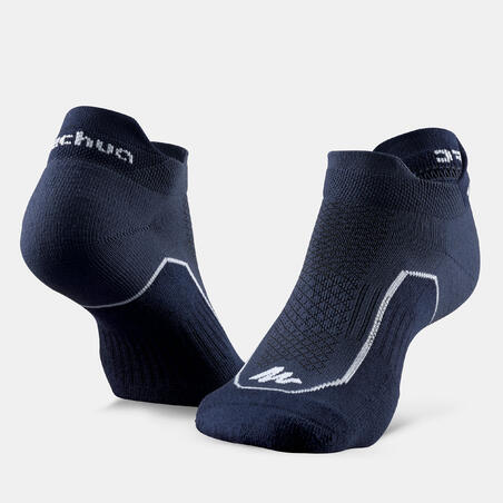 Country Walking Socks NH500 Low - x2 pairs - blue 