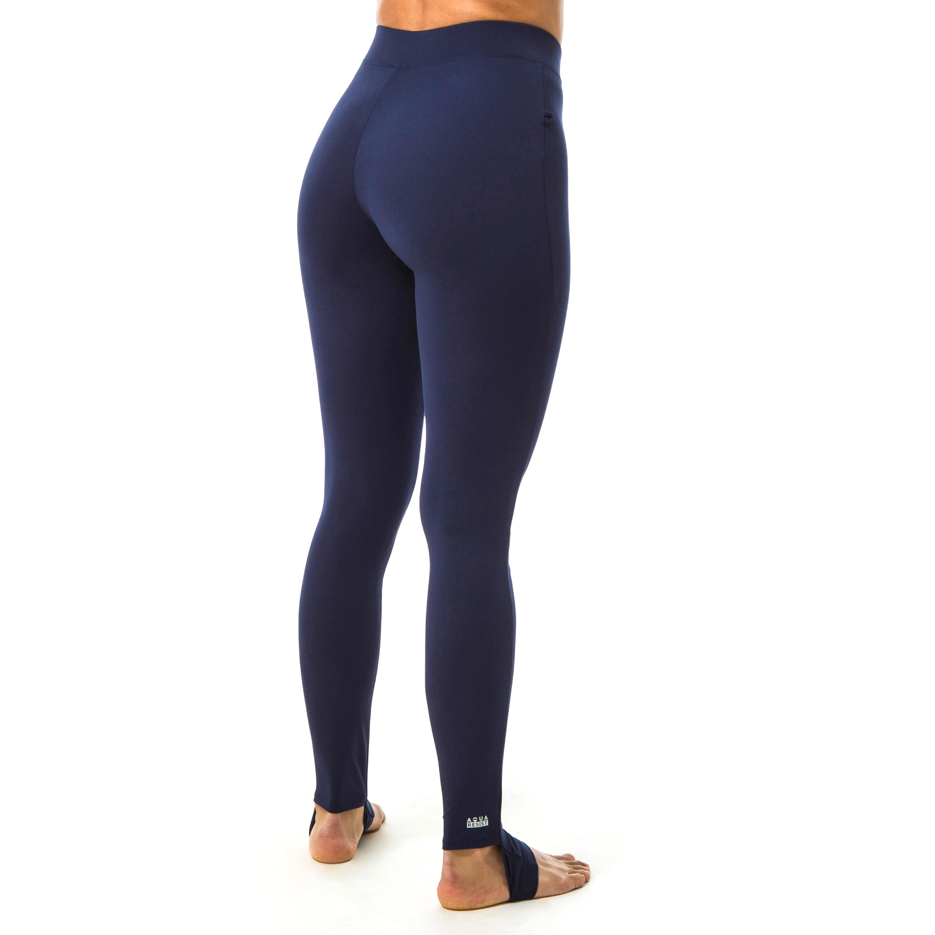 Legging de natation femme Una marine Decathlon