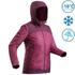 Women’s snow hiking jacket - sh100 x-warm -10°c - water repellent