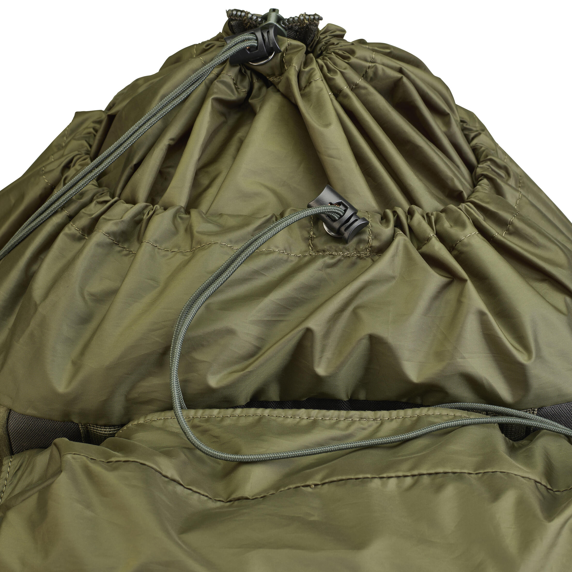 Geluidloze en aanpasbare rugzak 45/90 l Big Game groen 9/13