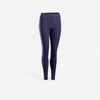 Leggings Damen Yoga Baumwolle - marineblau