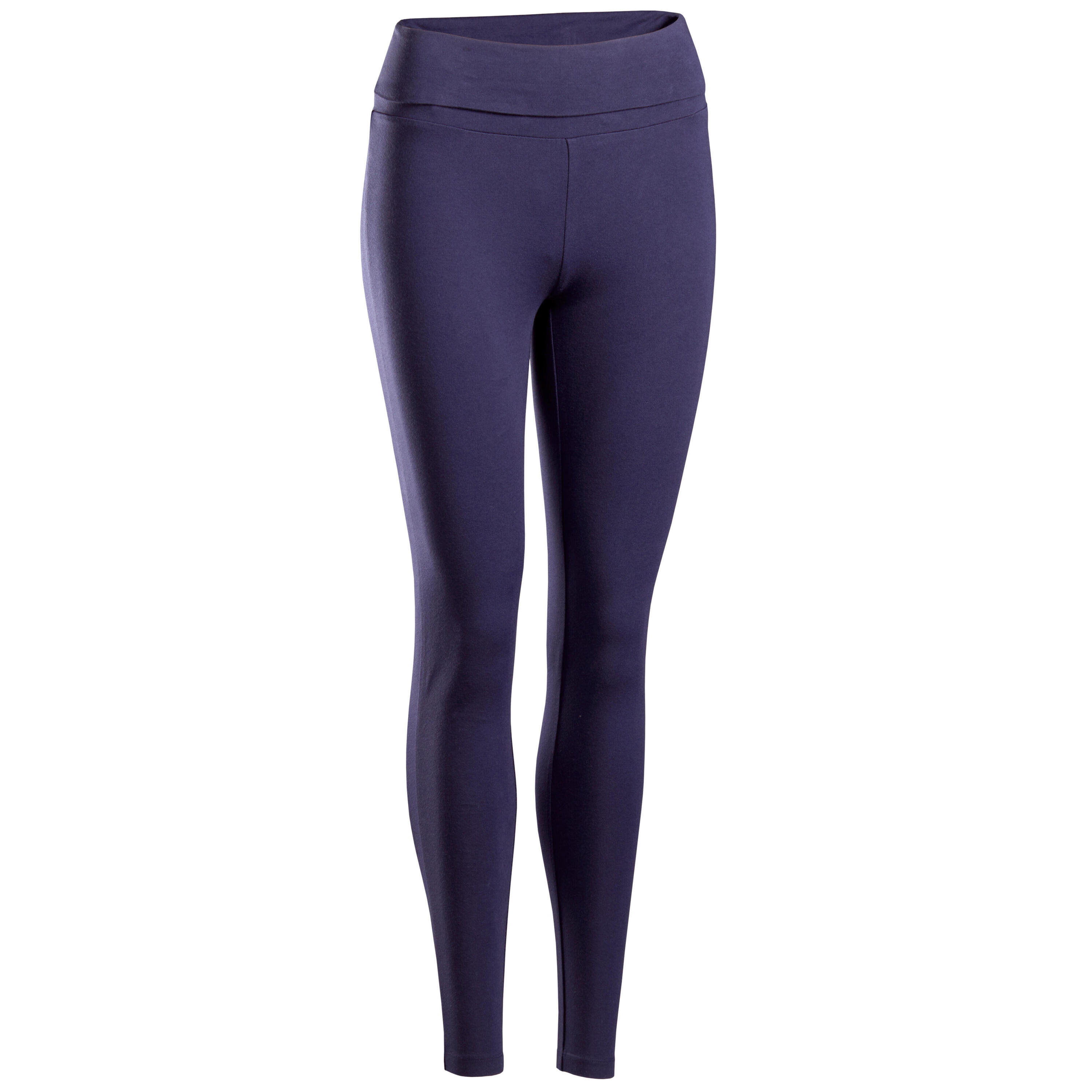 Women's Cotton Yoga Leggings - Navy 5/10