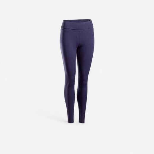 
      Women's Cotton Yoga Leggings - Navy
  