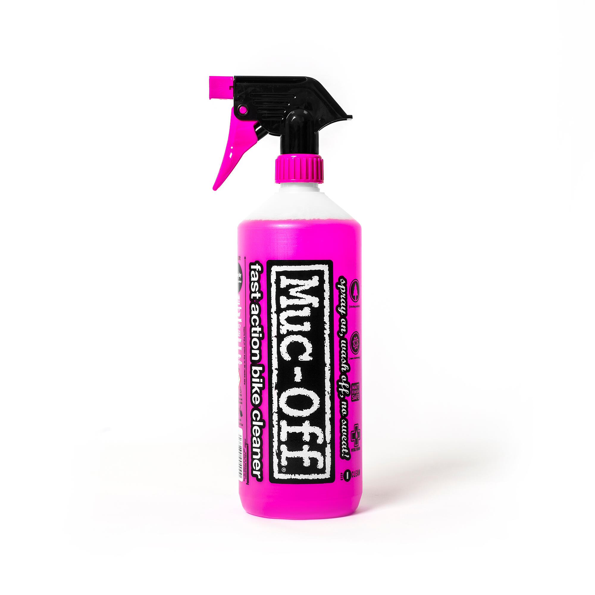 Decathlon UK Muc-Off Muc Off Nano Tech Bike Cleaner 1 Litre | FREE Click & Collect at Stores and Asda. 365 Days return available.