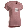 Women's Gentle Yoga Organic Cotton T-Shirt - Rosewood