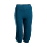 Women Yoga Pants Cotton Cropped - Blue