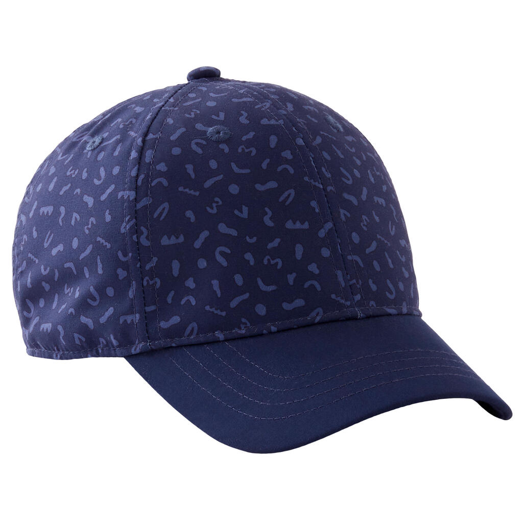 Baby's Unisex Multisport Adjustable Cap - Navy Blue Print 