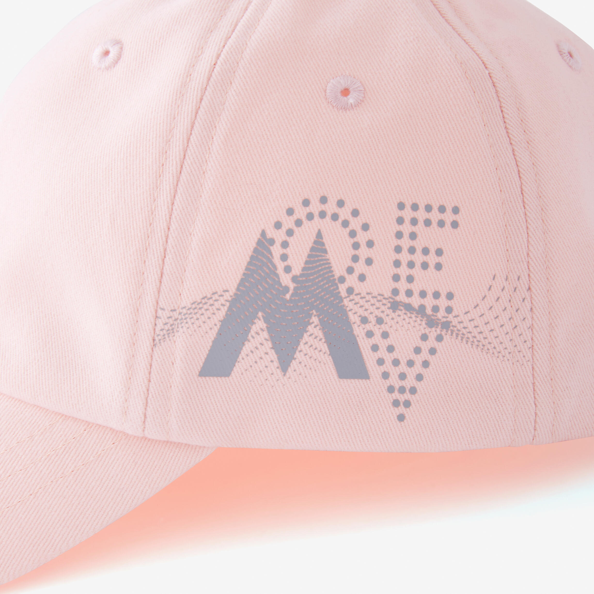 Girls' Gym Cap W100 - Pink Print 5/6