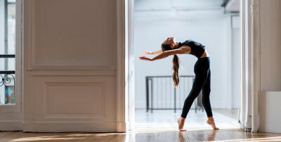 Vêtements de danse Jazz pour filles, Costumes de spectacle de scène pour  enfants, pantalons amples à