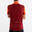 RC500  Short-Sleeved Road Cycling Jersey - Burgundy Shading/Red
