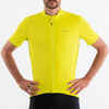 Men's Short-Sleeved Road Cycling Jersey RC500 - Yellow