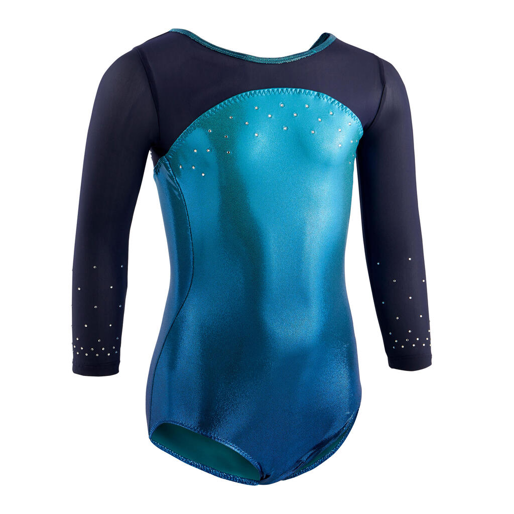Girls' Gym Leotard - Blue