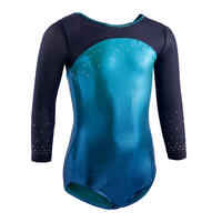 Girls' Gym Leotard - Blue