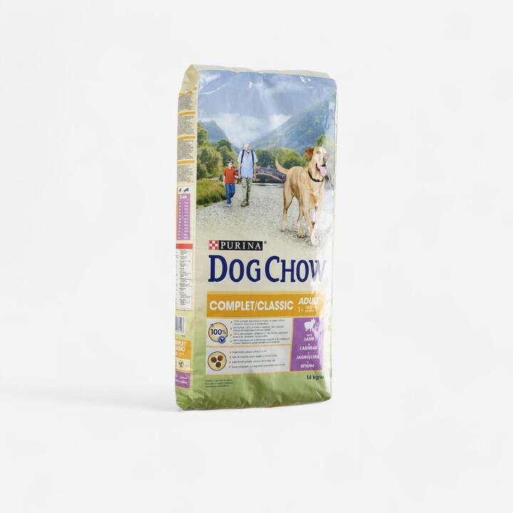 CROQUETTES CHIEN ADULTE COMPLET/CLASSIC AGNEAU DOGSHOW 14KG DOG CHOW