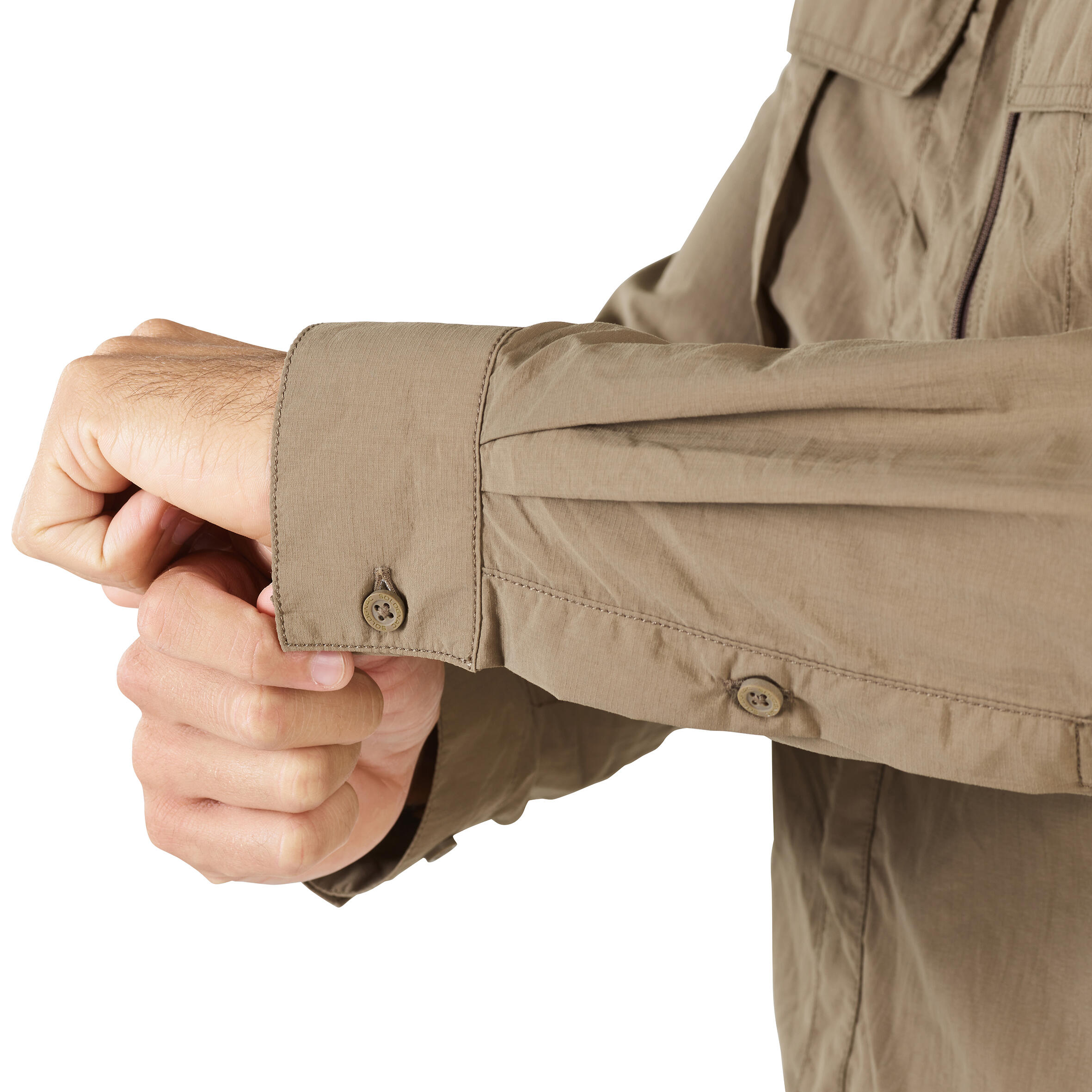 LIGHT AND BREATHABLE LONG-SLEEVED SHIRT 520 BROWN 9/14