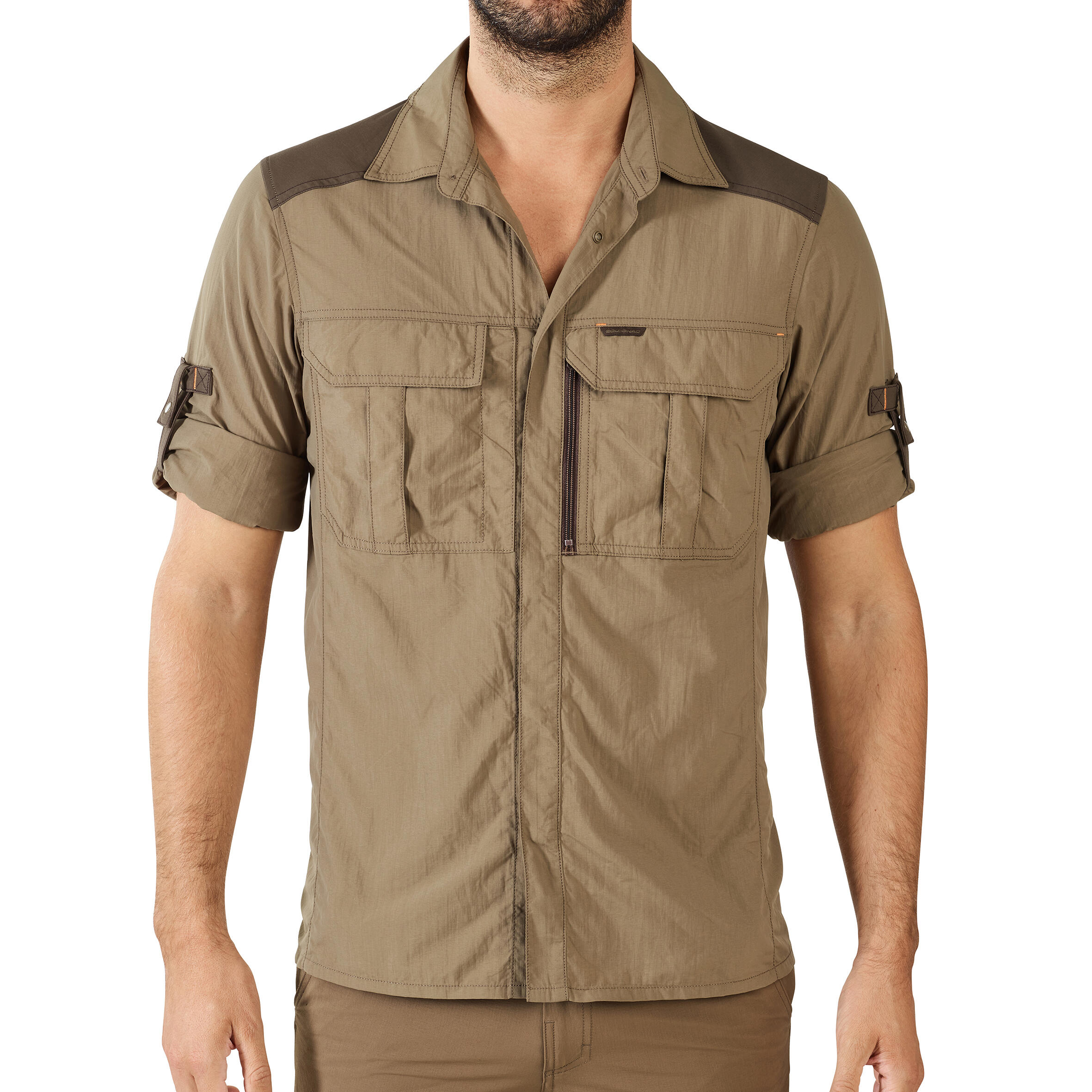LIGHT AND BREATHABLE LONG-SLEEVED SHIRT 520 BROWN 13/14
