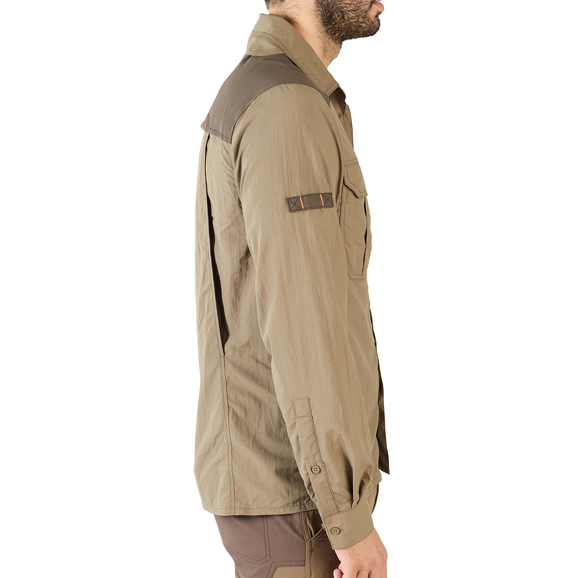 LIGHT AND BREATHABLE LONG-SLEEVED SHIRT 520 BROWN 5/14