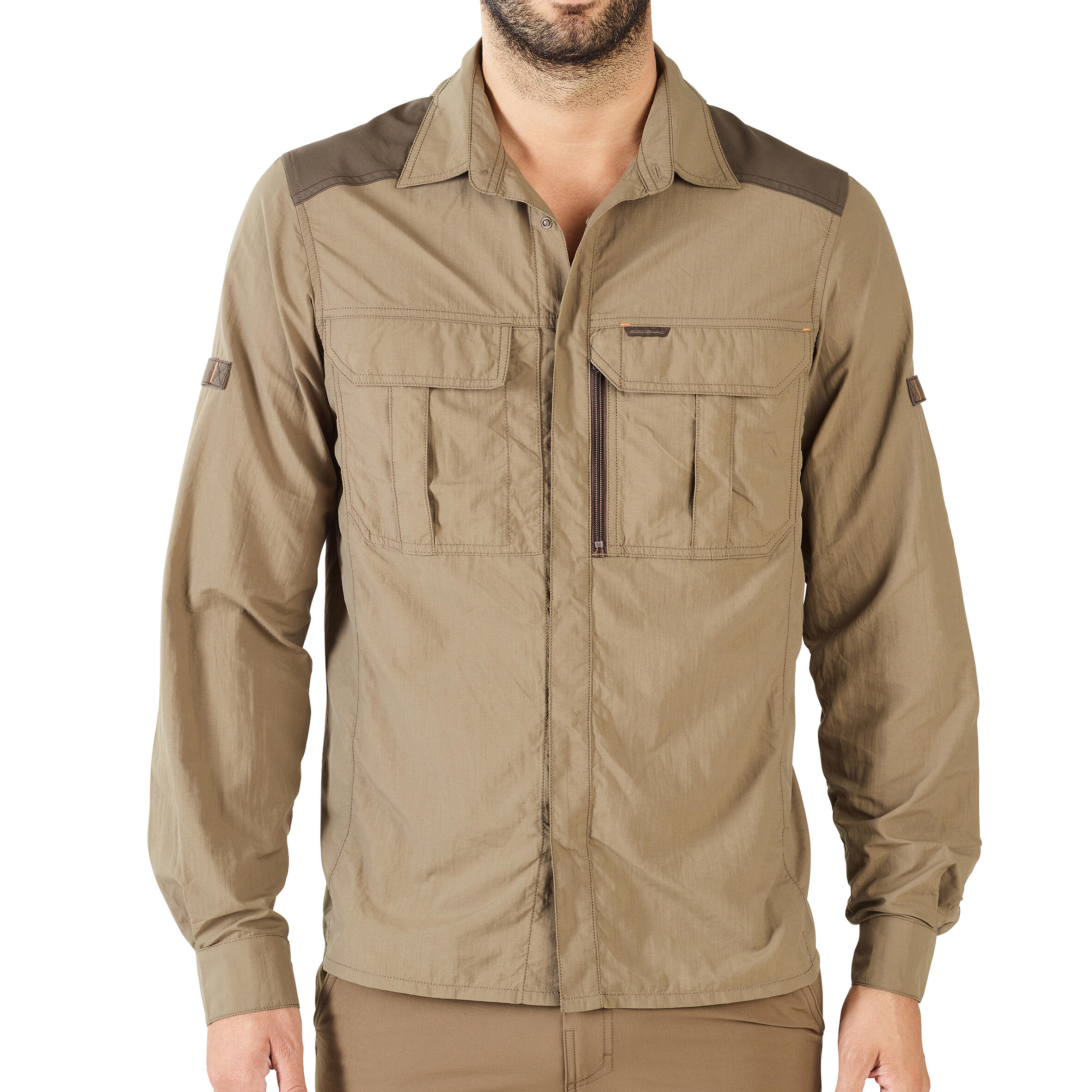LIGHT AND BREATHABLE LONG-SLEEVED SHIRT 520 BROWN 2/14