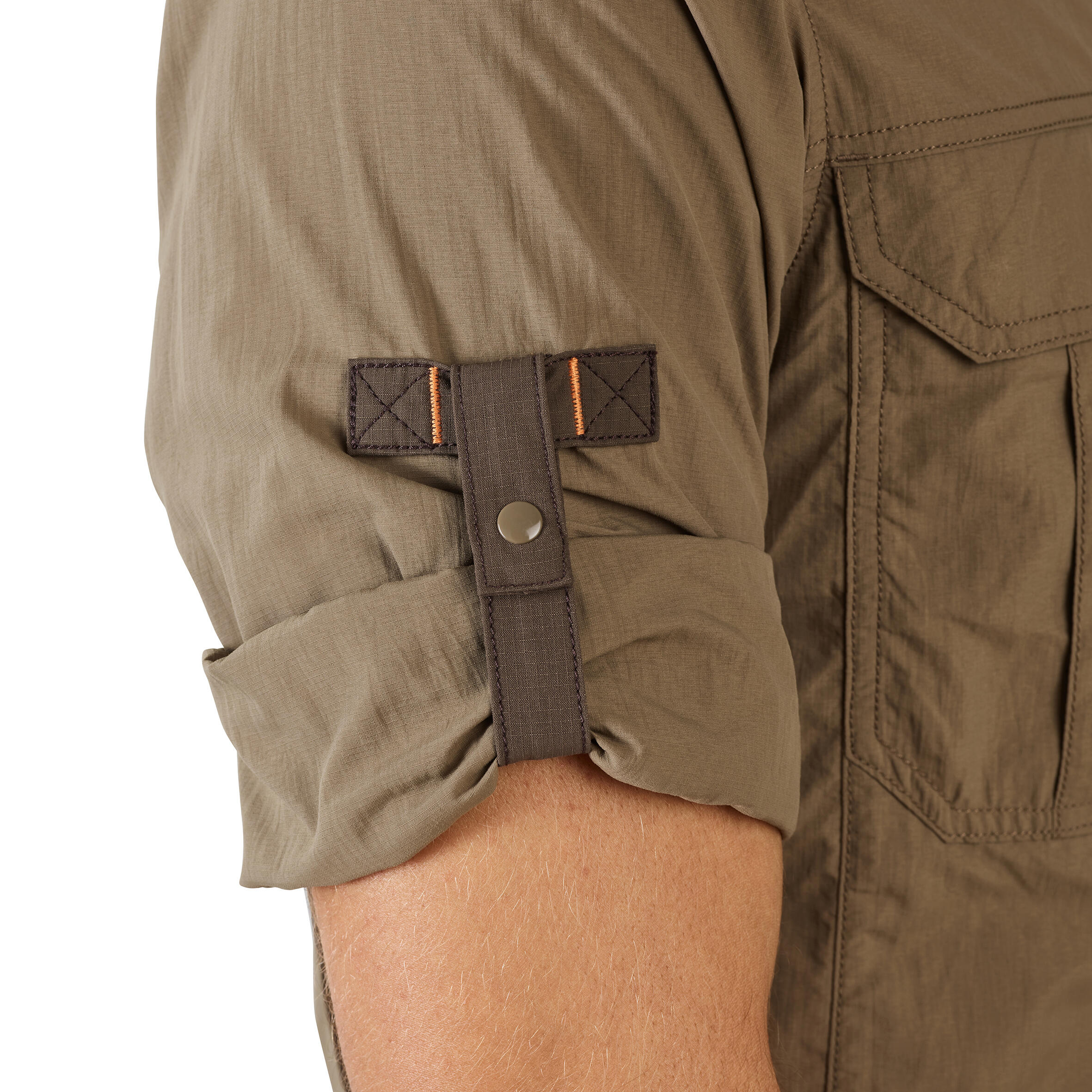 LIGHT AND BREATHABLE LONG-SLEEVED SHIRT 520 BROWN 14/14