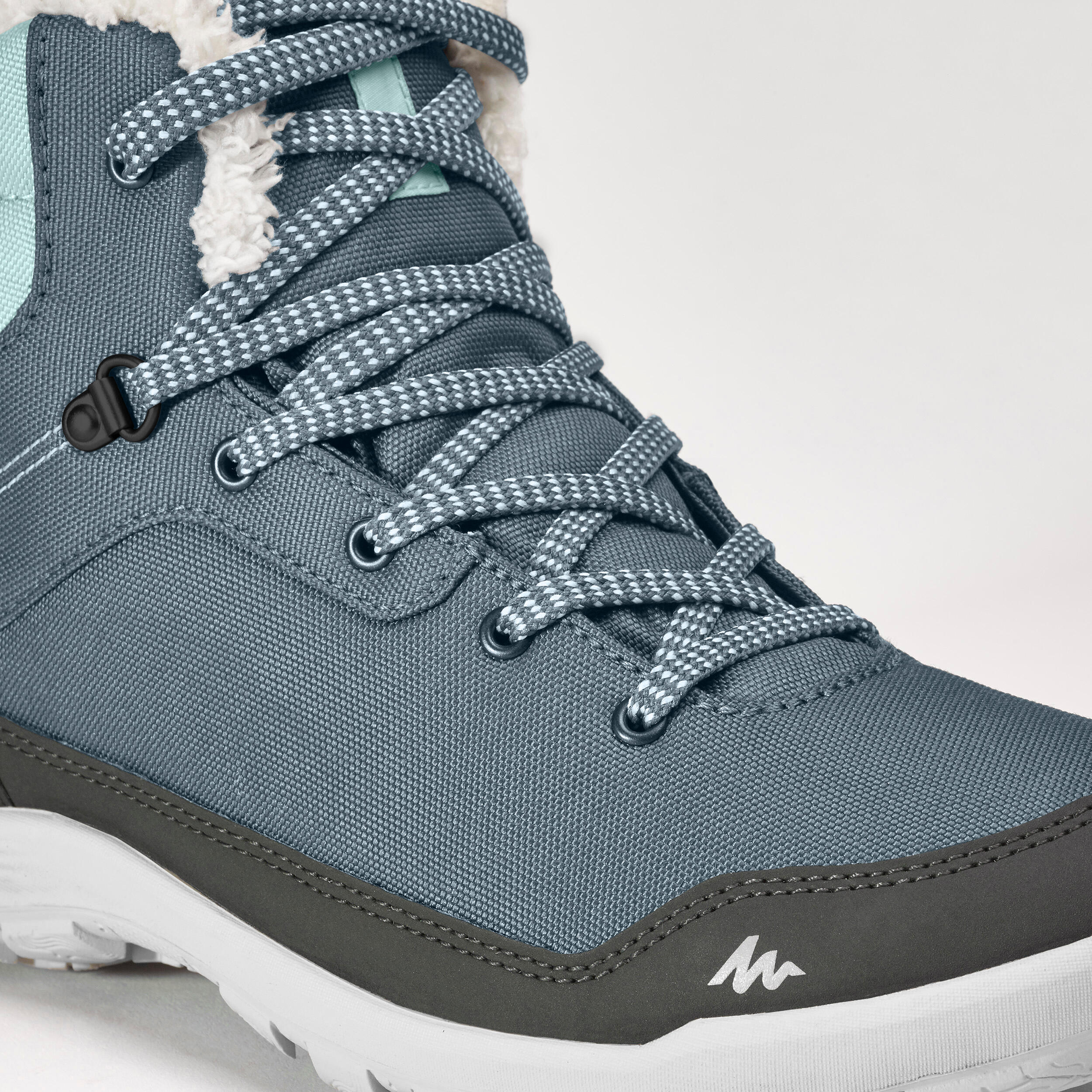 Women’s Warm and Waterproof Hiking Boots - SH100 MID 5/6