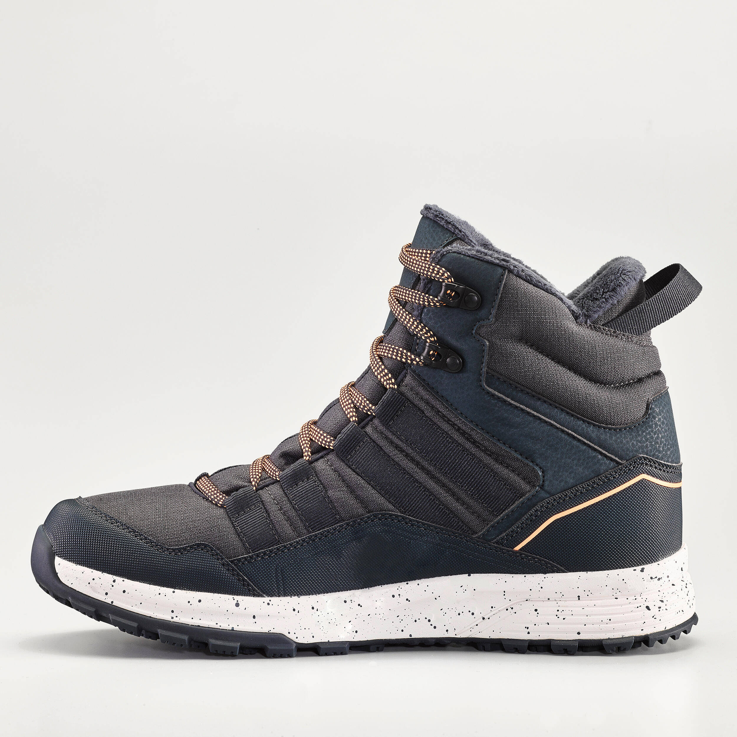 Men’s warm and waterproof hiking boots - SH500 MID -  4