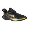 KIDS' RUNNING SHOES - AT FLEX RUN LACES - BLACK/GOLD