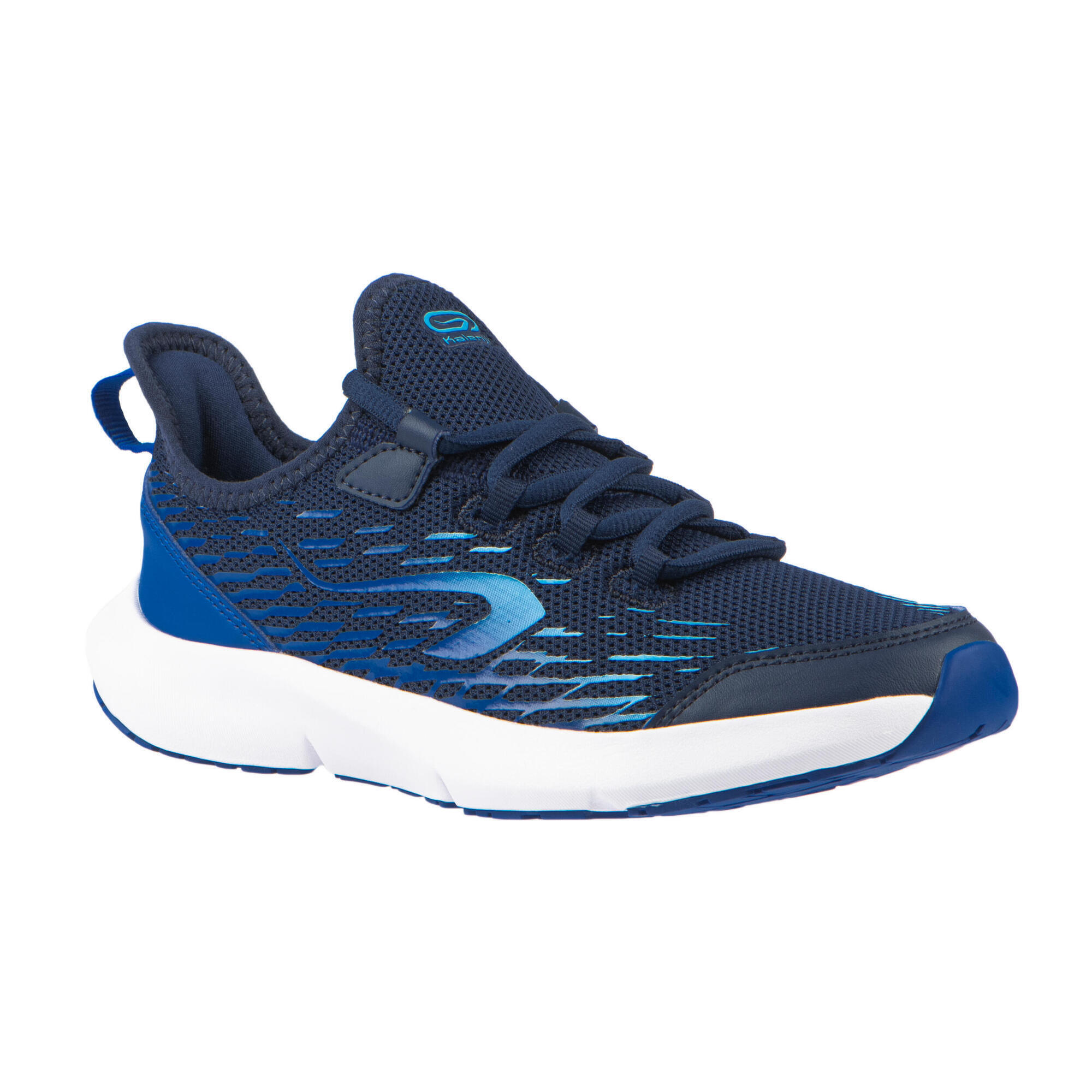 Zapatillas deportivas con cordones Ninos AT Flex azul Decathlon